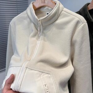 Men's Cream Performance Jacket